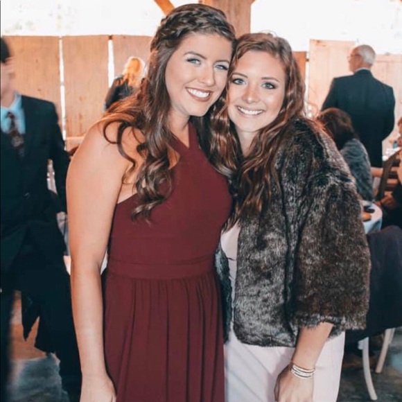 Lulus Air of Romance Burgundy Maxi Dress - Picture 4 of 4